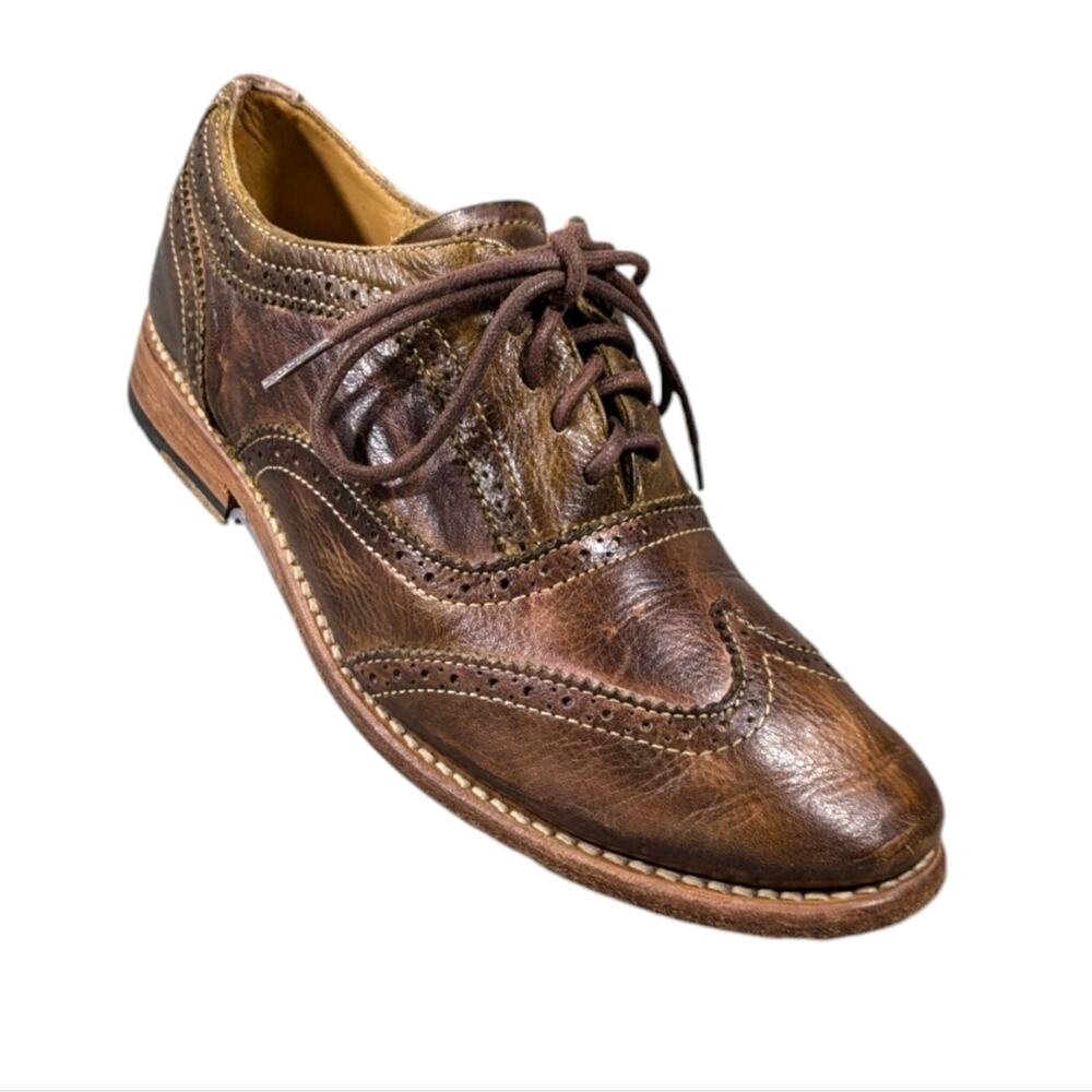 Bedstu Lita Wingtip Oxfords GUC $245 Size 6    S2950 - Picture 2 of 12